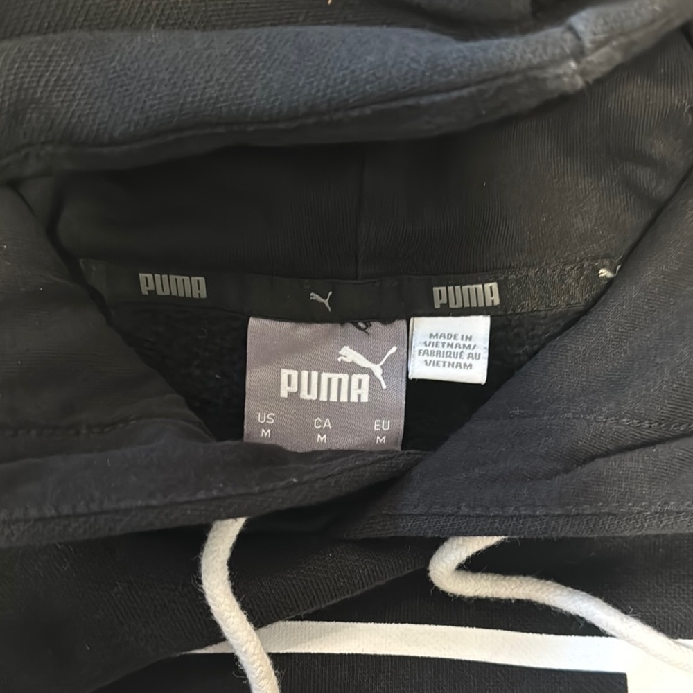 Puma Black Hoodie